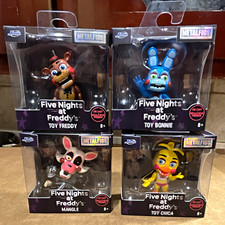 2026 Jada Toys METALFigs Five Nights at Freddy's Die-Cast Set Toy Freddy + 3 picture