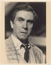 Peter Mark Richman Actor Dynasty Twilight Zone Vintage 1970s - Hand Signed Photo picture