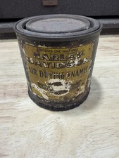 RARE Early Harley Davidson 1920’s Paint Can Enamel Oil picture