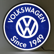 Volkswagen Since 1949 Backlit 15 Inch Led Lighted Sign by Neonetics  7VWSGN picture