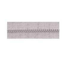 Heavy Link Rhodium Plated Endless Chain Size 24in Comes Carded picture