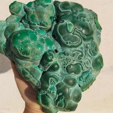 4.65lb  Natural Malachite  cluster rough mineral sample 475 picture