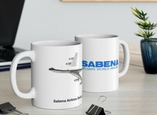 Sabena Airlines B-707-320 Coffee Mug picture