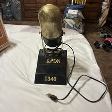 Vtg 1950-60's Single Channel FM Radio Microphone KPDN 1340 Promotional picture