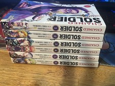 Chained Soldier 1-6 lot of manga,  6 english manga books in good condition picture
