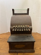 Antique 1920's Original Working National Cash Register Model 711 picture