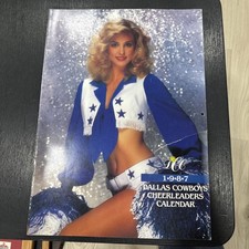 Vintage Dallas Cowboy Cheerleaders 1987 Calendar 14x10 picture