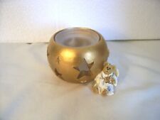 Boyds Bearstone Starla Angelbeary Wish Upon A Star Votive Candle Holder #27733  picture