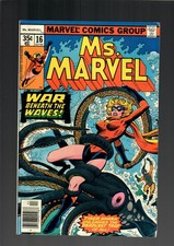 Ms. Marvel #16 FN/VF NEWSSTAND 1st Cameo Mystiquie Marvel Comics Bronze Age 1978 picture