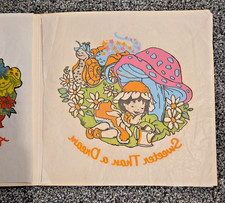 1983 Vintage Avon Little Blossom and Friends Iron-On Transfers, Lily and Daisy picture