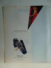 1992 BULOVA Watch Make Every Minute Count print ad picture