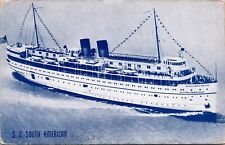 Postcard S.S. South American picture