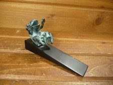 Bronze Metal Frog Doorstop SPI Door Stop picture