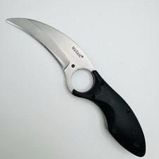 Maxam Karambit Style Fixed Blade Knife-Black Kydex Sheath-Belt/Pocket Clip picture
