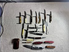 Vintage Pocket Knife Collection - 18 Total - Barlow,  Remington, Joe Roger’s + picture