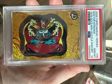 2025 Topps Marvel Comic Book Heroes #36 Dr. Strange 5/24 Gold Shimmer picture