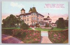 National City California Paradise Valley Sanitarium Pacific Ocean View Postcard picture