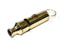 Solid Brass Hunter Anchor Whistle --