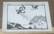 1929 FELIX THE CAT ROOKIE SPAIN CHOCOLATE JUNCOSA #8 EXTREMELY RARE SCARCE CARD picture