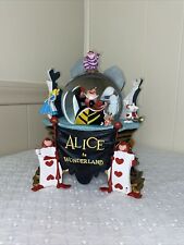 Alice In Wonderland disney snowglobe collectible picture