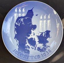 1938 B&G BING & GRONDAHL Christmas Plate picture