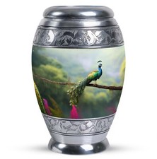 Eternal Solace Peacock Keepsake Adult Cremation Urn Keepsake picture