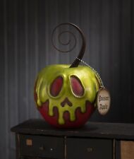 Bethany Lowe Halloween Large Poison Apple w/ Neon Green Top picture