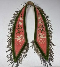 Antique c1910s C.E. Ward Rebekah IOOF Past Noble Grand Collar Masomic Sash picture