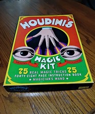 Awesome Vintage 1967 Houdini Magic Kit Platt & Munk with Trick Book USA picture