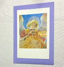 Vintage Vatican Collections Music-Making Angel Greeting Card-set of 3 picture