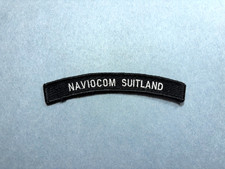 Naviocom Suitland-US Navy Ship Tab (sew on patch) picture