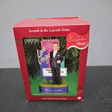 Heirloom Collection Frank Sinatra Las Vegas Musical Figurine 5in Boxed 2001 picture