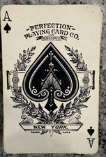 Antique Perfection Playing Card Company New York 52-Card Deck picture