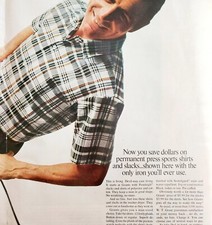 1966 Grant's Pants Clothes Centerfold Golfer Advertisement Clothing Fashion HM2O picture