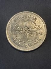 $1  1988 FITZGERALD'S CASINO LAS VEGAS, NEVADA   GAMING TOKEN T377 picture