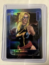 MARVEL CONTEST OF CHAMPIONS ARCADE CARDS SERIES 3 FOIL MINT #112 MS MARVEL picture