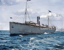 1901 SS La Grande Duchesse  SUNK BY GERMAN U BOAT in 1918  8.5X11 Photo picture