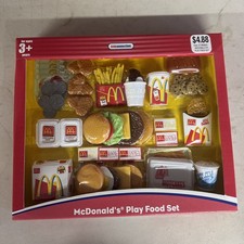Mcdonald’s Play Food Set Vintage Factory Seal picture