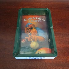 Vintage 1992 Joe Camel Lights Plastic Ash Tray Cigarettes 8