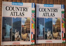 2 Copies Of Rand McNally Country Atlas Presented By Newsweek 1994 Paperback picture