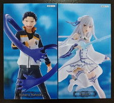 PSL Re:Zero − Starting Life in Another World Emilia Subaru Figure set Japan 8/1 picture
