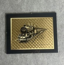 Vintage Dufex Foil Print King Class 6025 King Henry III GWR Locomotive Wall Art picture