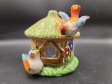 Vintage Birdhouse Wall Pocket/Planter Figurine Made in Japan  picture