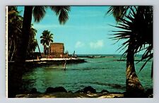 Honaunau HI-Hawaii, Ancient Hawaiian Temple, Scenic, Vintage Postcard picture