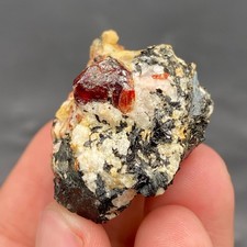 Zircon on Matrix , Pakistan Mineral Specimen , ( 30 Grams , 39 x 30 x 26 mm ) picture