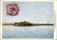 Belgian Congo Postcard used 1928 Beautiful picture
