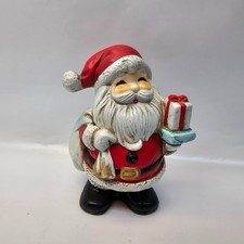 Vntg 1970's  Santa Claus Penny Bank Christmas picture