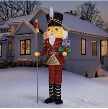 Member's Mark 8' Pre-Lit Pop-Up Twinkling Nutcracker picture