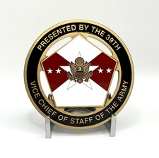 Challenge Coin - General James J. Mingus 39th Vice Chief of Staff U.S. Army picture