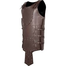 Medieval Viking Leather Breastplate Cosplay & LARP Costume Brown | Medium Size picture